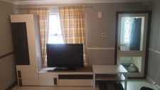 TV high Gloss stand, china cabinet, incude Philips Pasma Tv and small Table