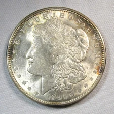 1921-D Silver Morgan Dollar VAM-1I VCH AU Coin AS918