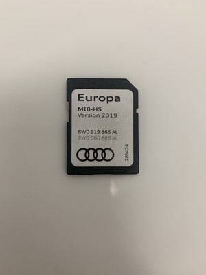 Genuine Audi Sat Nav Card MIB-HSVersion 20198WO 919 866 AL8WO 060 866 AL