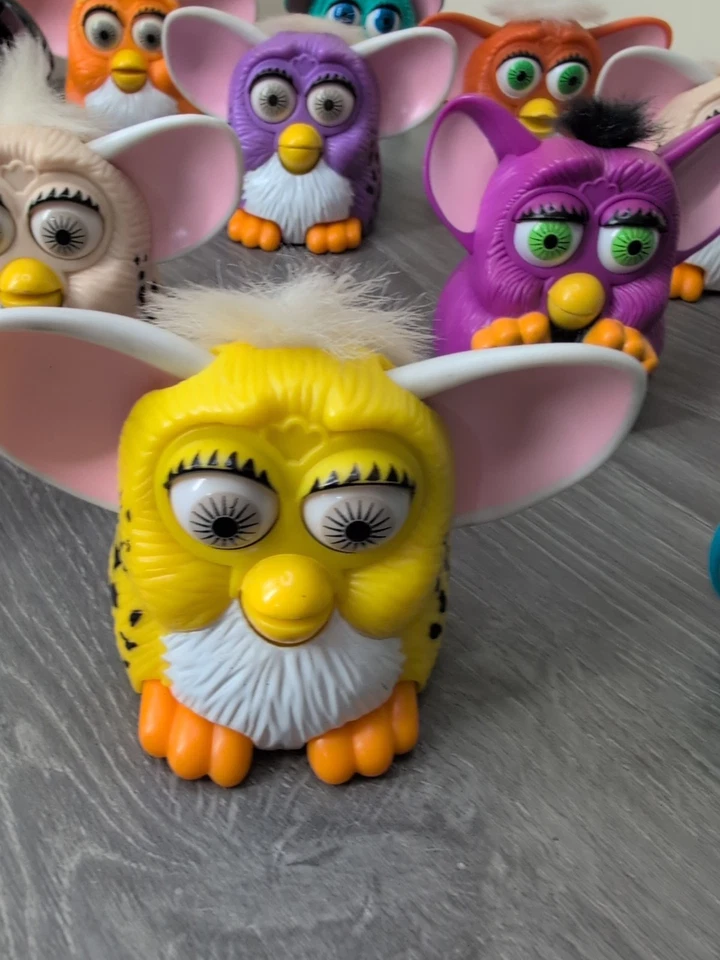 Juguetes Happy Meal McDonald's Furby 1998 vintage. Lote de 12. Foto 3 de 4