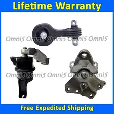 K4585 Motor & Transmission Mount Set 3x For 2013 Honda Civic 1.8L Coupe GAS AUTO