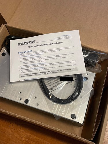 Patton SN5551 2BRI 4LINES 2FXS 1USB 1WAN 2ETH eSBC - Photo 3/5