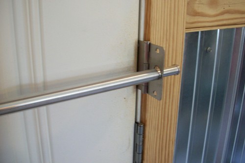 See-Safe Security Door Solid Bar Flush Fold Away Barricade Mount - Picture 5 of 11