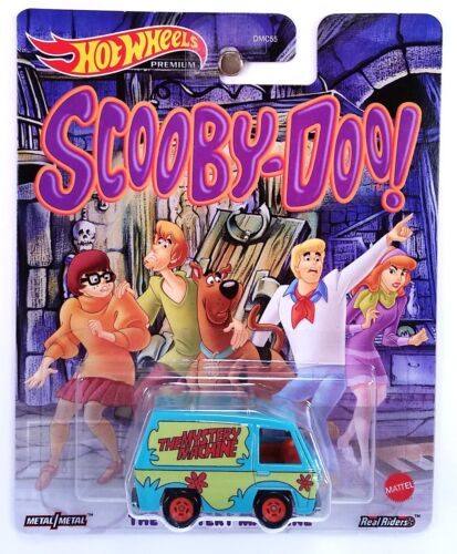 Hot Wheels Premium Pop Culture Scooby Doo The Mystery Machine Real Riders