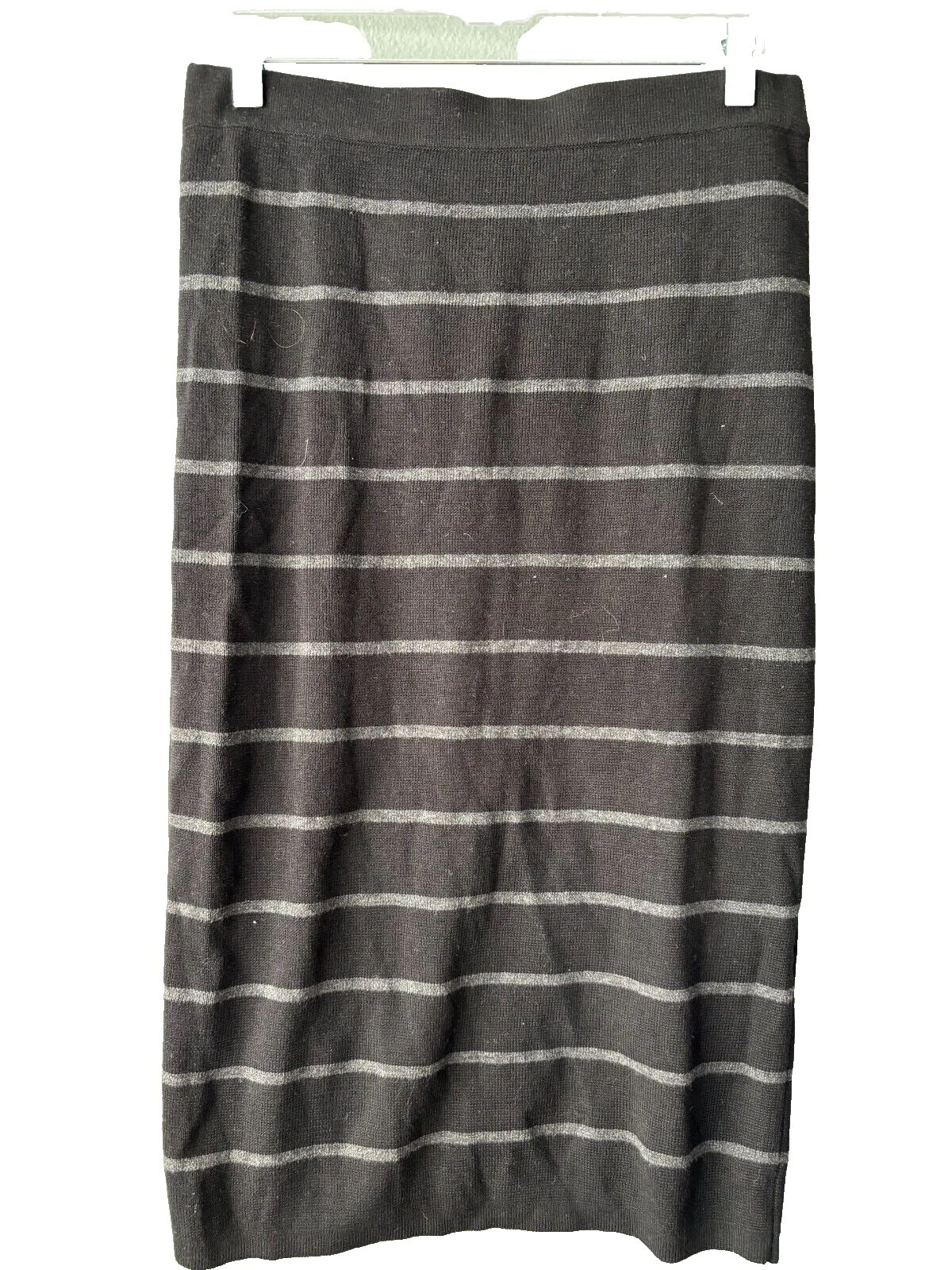 Falda a rayas de algodón Max Studio para Mujeres