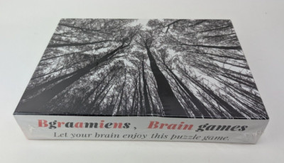 Bgraamiens Forest in Black & White 1000 Pcs Puzzle Advanced Challenge New Sealed