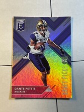 Dante Pettis 2018 Panini Elite Draft Picks Rookie Card RC #117 Washington Run
