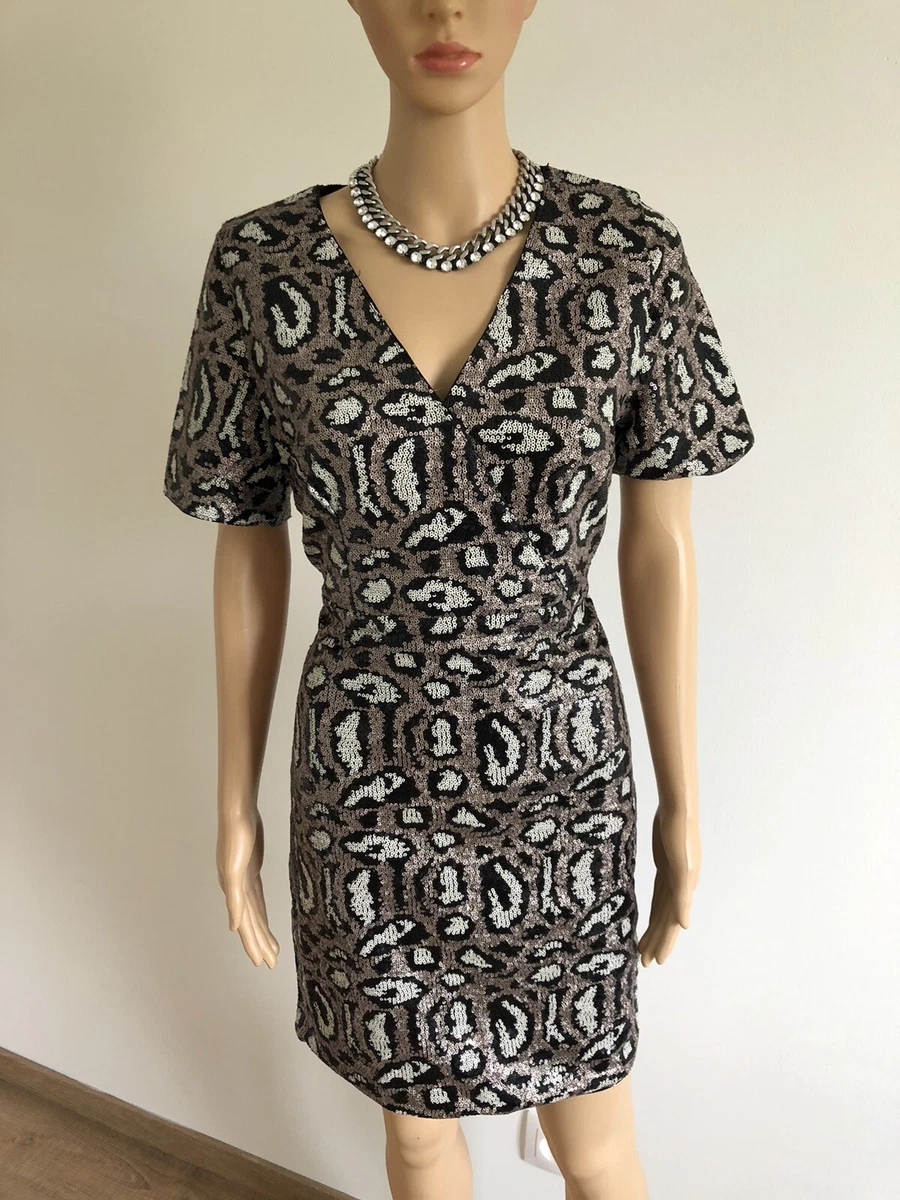 Robe longue rayée avec coton bio Femme, Noir | Milano
