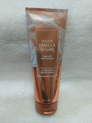 Bath & Body Works 8 oz. Warm Vanilla Sugar Body Cream T1