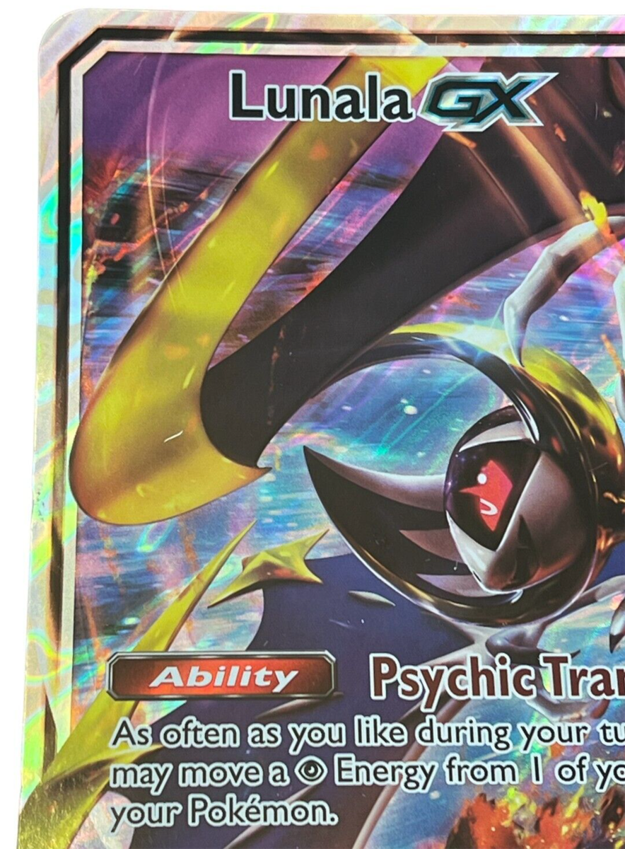 Pokemon Card Lunala GX MEGA PROMO 66/149 RARE HOLO 2016 Planeta