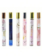 6 Pack Eau de Toilette, Eau De Parfum 6x35 ML Mothers Day Gifts USA Seller