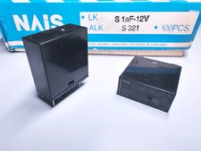 5PCS LKS1aF-12V ALKS321 NAIS PCB Power Relay 12VDC Coil SPST-NO 5A 4-Pin TV-5