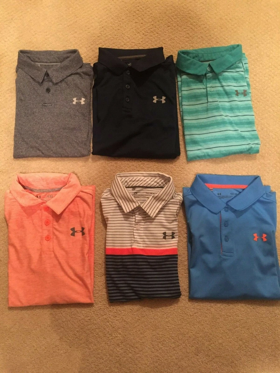 Youth under shop armour polos