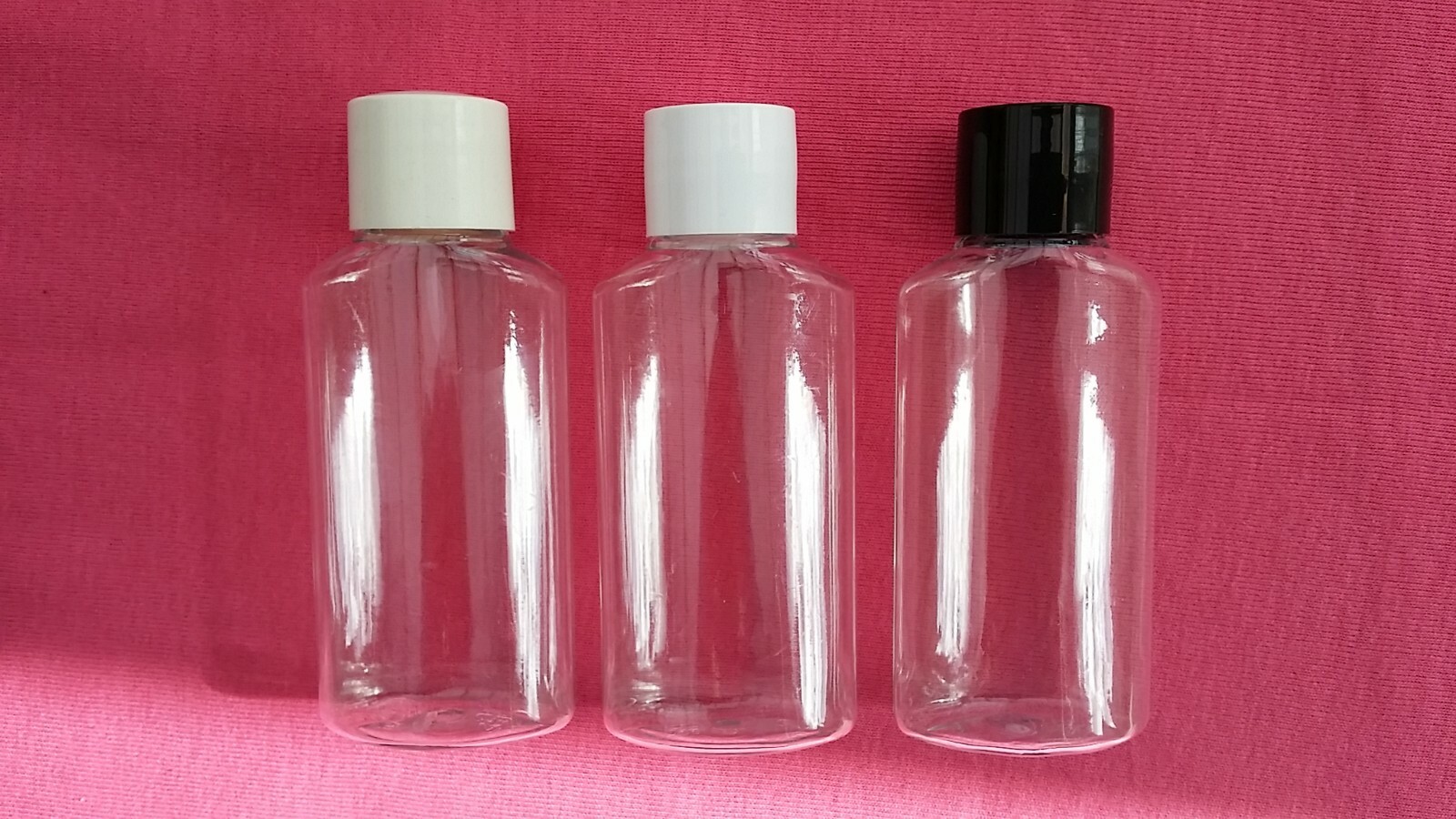 30ml small strong clear oval empty plastic bottles, screw top lid 5,10,20,40,50 eBay