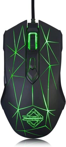 Ajazz AJ52 Watcher RGB Gaming Mouse, Programmable 7 Buttons, Ergonomic Mice - 第 1/7 張圖片