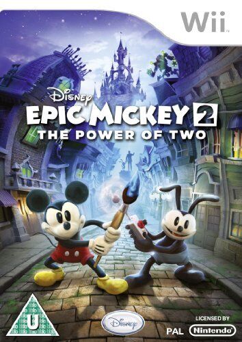 Disney Epic Mickey 2 - The Power of Two (Wii) - Game  6MVG The Cheap Fast Free - Picture 1 of 2