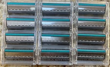 12x new  Schick Quattro Titanium for Men Razor Refill Cartridges, 12 Count