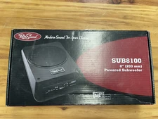 NEW RetroSound SUB8100 Amplified Subwoofer System 8"