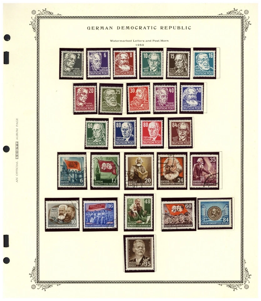 East Germany/DDR/SBZ Mint/Used 1948-1990 Mostly Complete Mounted on Scott Pages - Image 2 of 4