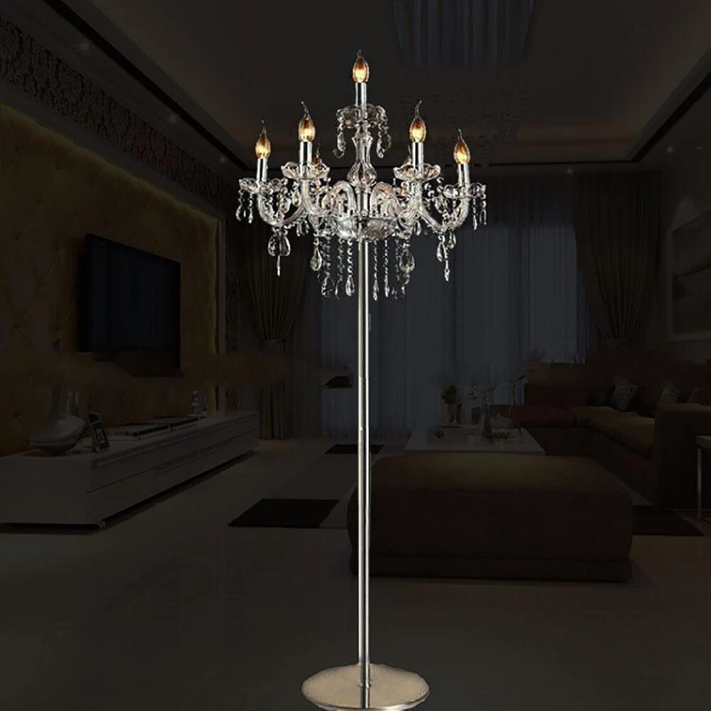 Crystal chandelier cheap table lamps
