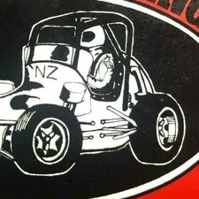 Vintage 1960's Western Springs Speedway (Sprints / Midgets) Racing Sticker