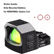 Multi-Reticle Open Reflex Pistol Sight Cyelee CAT X PRO for RMSc Cut SAR9 P365XL