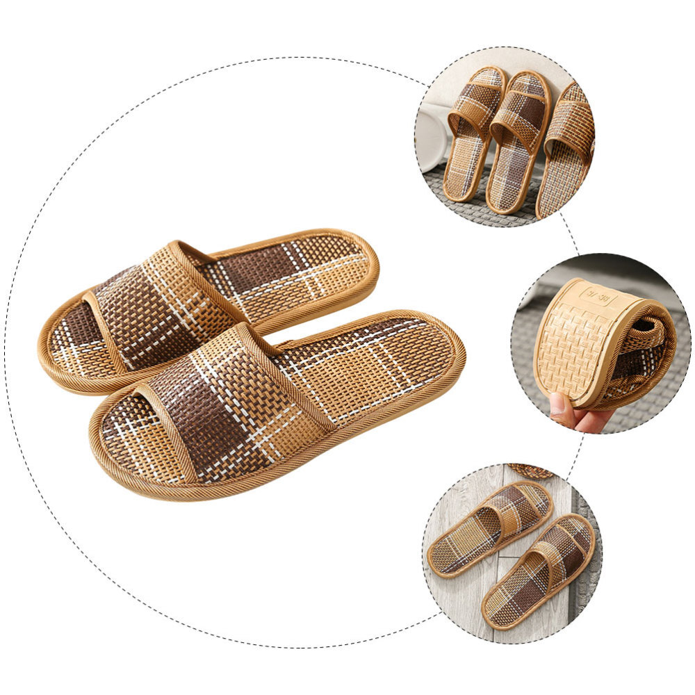 APL 1 paio di ciabatte da bagno punta aperta paio di pantofole