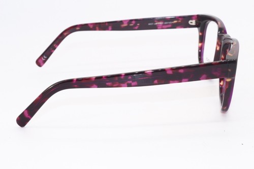 NEW ANDY WOLF 4431 COL. F PURPLE HAVANA AUTHENTIC FRAMES EYEGLASSES 51-20 - Picture 3 of 4