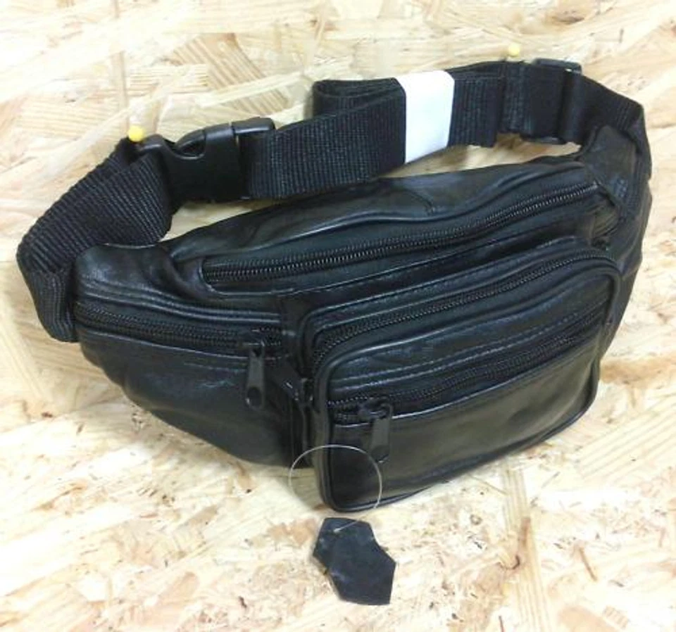 Bauchtasche Gürteltasche Taxibörse Kellnertasche Kameratasche ECHT LEDER L2-912