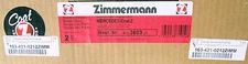 Zimmermann 163 421 02 12 - Front Disc Brake Rotor, Pair (2)