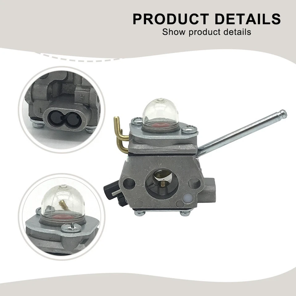 Per Homelite Soffiatore Carburatore Grigio Ricambio Diretto per Efficienza - Bild 3 von 4