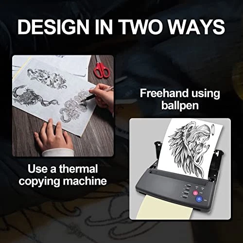 Tattoo Practice Skins 3MM - 25Pcs Thick Fake Skin & Stencil Paper Kit, 20Pcs Tat image 5