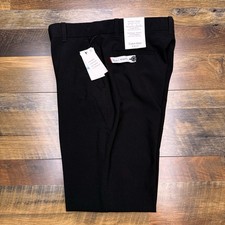 Calvin Klein Suit Separates Dress Pants Boys 20 Black Slim Fit Stretch New