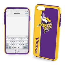 FOCO NFL Minnesota Vikings Bold Case for iPhone 8+, 7+, 6+, 6S+, (5.5")