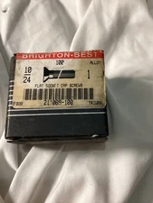 Brighton Best 10-24 x 1 Flat Socket Cap Screws (Box of 100)