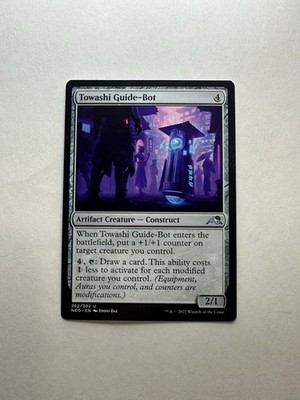 Towashi Guide-Bot LP Kamigawa: Neon Dynasty Magic The Gathering Mtg Light Play