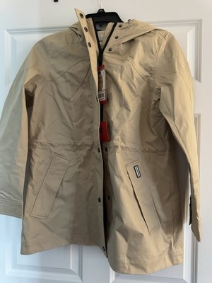 Brand New With Tags Womens Water Resistant HUNTER Jacket Khaki Size Medium
