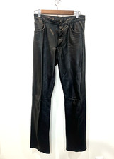 Vintage American Classics Colebrook 100 Leather Motorcycle Pants Women's Sz 28