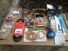 ASSORTED JOB LOT OF MAINLY BSA PARTS MOST UNUSED (NEW )