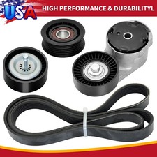 Oe5184617ad Drive Serpentine Belt Tensioner Idler Pulley Kit For Chrysler Dodge