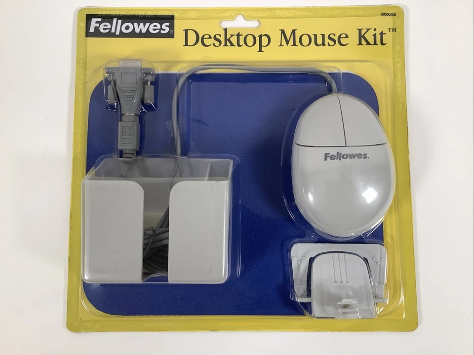 Vintage Fellowes Mouse Kit Serial Connector with Serial to PS/2 Adapter - NEW - - Image 3 of 4