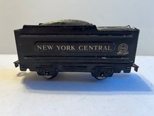MARX - O-Gauge - New York Central C - Pre-War Coal Tender - Black Tin - Vintage 