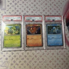 Pokemon SVP 151 Poster Collection Squirtle 7 Charmander 9 Bulbasaur 8 Set