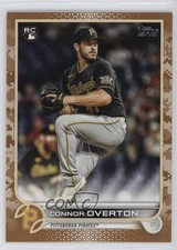 2022 Topps Series 2 Memorial Day Camo 1/25 Connor Overton #339 16h3
