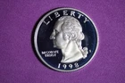 ESTATE FIND 1998 S PROOF SILVER WASHINGTON QUARTER #K58783