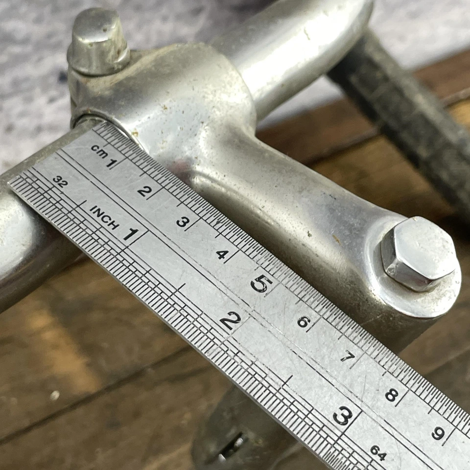 Manillar Wald con agujero de sello antiguo temprano cuello de vástago antes de la guerra posguerra Foto 4 de 4