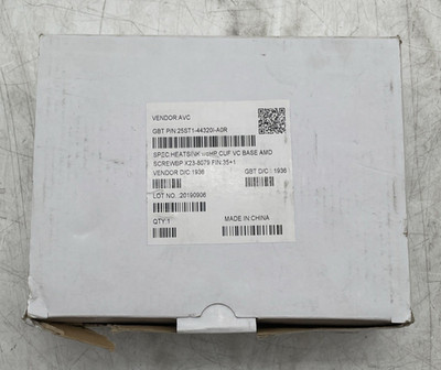 25ST1-44320I-A0R Gigabyte Server CPU Heatsink for AMD - Open Box