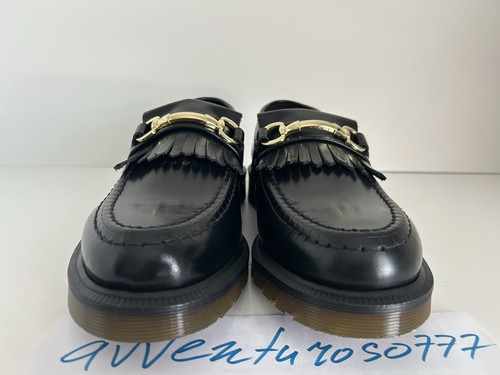 NEU Dr. Martens Adrian Trense Glattleder Kiltie schwarz Halbschuhe Herren 7, Damen 8 - Bild 2 von 11
