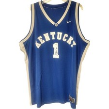 Mark Pope Signed Jersey Kentucky Wildcats Basketball Nike Team Elite AAC COA 2xl