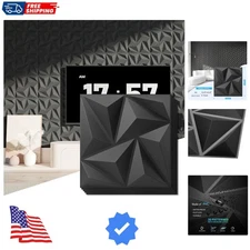 3D Wall Panels 20 Pack, 11.8" x 11.8" 19 Sq.ft PVC Wall Panels, Glue Up Wall ...